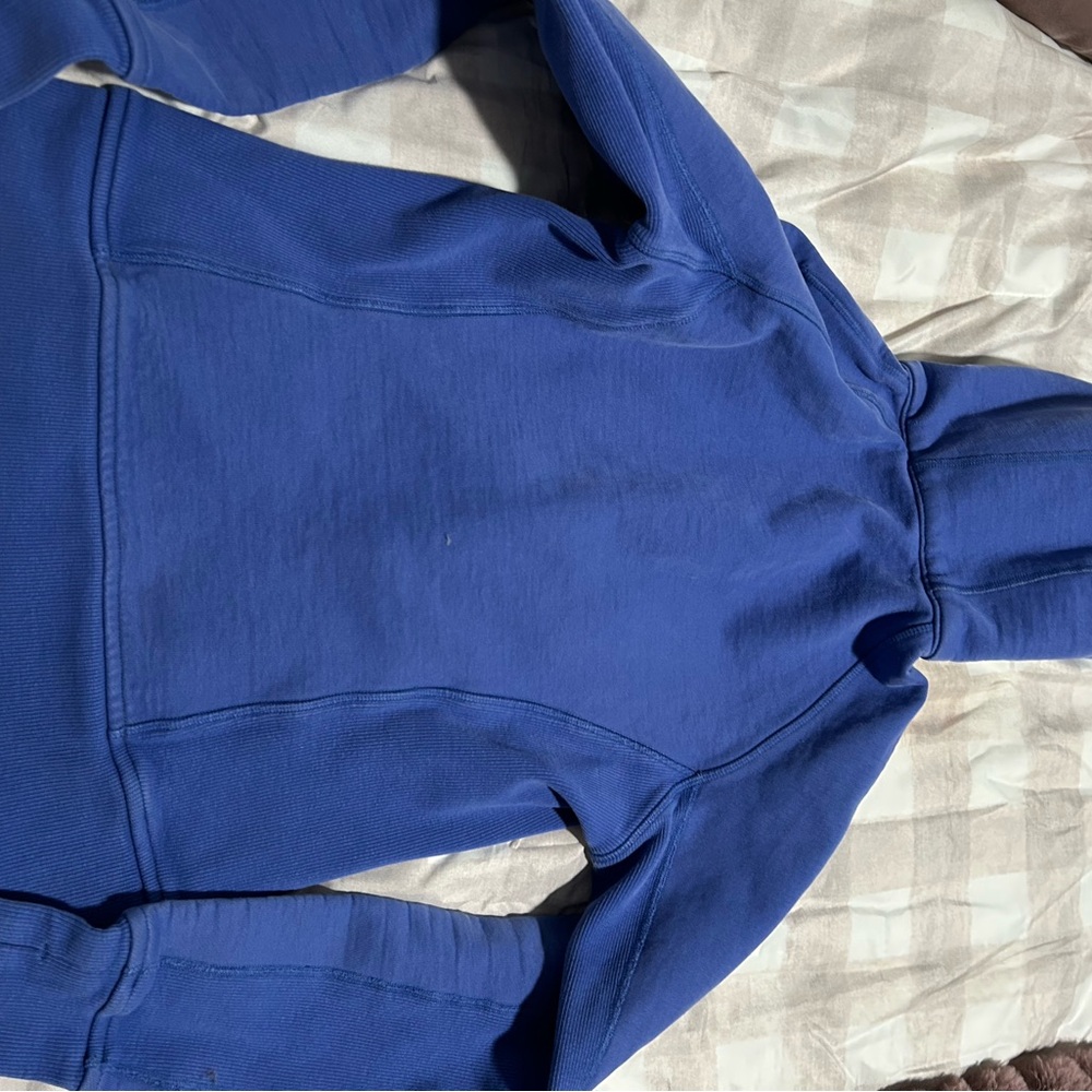 lululemon athletica Blue Full-Zip Hoodie (call out) - Picture 4 of 4